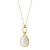 Mother of Pearl Necklace in Sterling Silver buy online shopping cheap sale