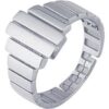 Multiple Bar Layered Rectangular Sterling Silver Ring buy online shopping cheap sale