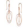 Nested Loop 3D Drop Earring in Sterling Silver buy online shopping cheap sale