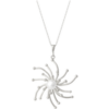 Pearl Sun Molten Dripping Sunburst Sterling Silver Pendant Necklace buy online shopping cheap sale