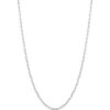 Rectangular Link Chain Sterling Silver Necklace buy online shopping cheap sale