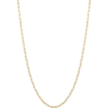 Rectangular Link Chain Sterling Silver Necklace buy online shopping cheap sale