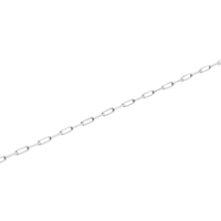 Rectangular Sterling Silver Chain Bracelet
