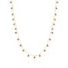 Red Coral Beaded Sterling Silver Chain Necklace buy online shopping cheap sale