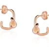Semi Hoop Knot Sterling Silver Earring buy online shopping cheap sale