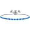 September Birthstone Friendship Bracelet with Sapphire Zircondia® Crystals buy online shopping cheap sale