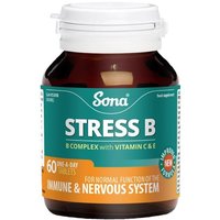 Sona Stress B with Vitamin C & E (60)
