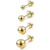 Sterling Silver Ball Sphere Stud Earring buy online shopping cheap sale