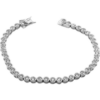 Sterling Silver Circle Tennis Bracelet buy online shopping cheap sale