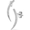 Sterling Silver Fishbone Earring buy online shopping cheap sale