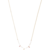 Sterling Silver Gold Plated Baroque Pearl Necklace buy online shopping cheap sale