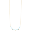 Sterling Silver Gold Plated Turquoise Necklace buy online shopping cheap sale