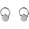 Sterling Silver Natural Textured Drop Stud Earrings buy online shopping cheap sale