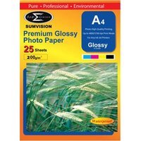 Sumvision A4 200gsm (25 pack) Glossy Photo Paper