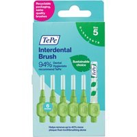 Tepe Interdental Brush – 0.8mm Size 5 Green (6)