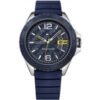 Tommy Hilfiger 1791204 Blue Dial Blue Silicone Men's Watch buy online shopping cheap sale