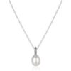 Treasures Baroque Seed Pearl Pendant Sterling Silver Necklace buy online shopping cheap sale