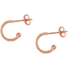 Twisted Bead End Sterling Silver Earrings buy online shopping cheap sale