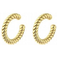 Twisted Sterling Silver Ear Cuff No Piercing – Pair