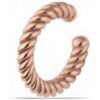 Twisted Sterling Silver Ear Cuff No Piercing buy online shopping cheap sale