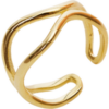 Wavy Lines Sterling Silver Wave Ring buy online shopping cheap sale