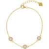 White Opal Jewelled Sterling Silver Bracelet Gold Vermeil buy online shopping cheap sale